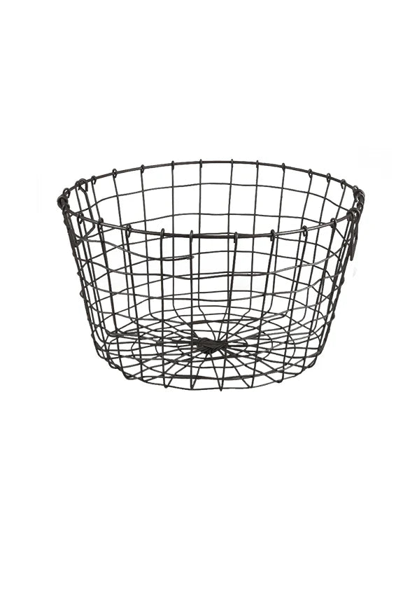 Round wire basket