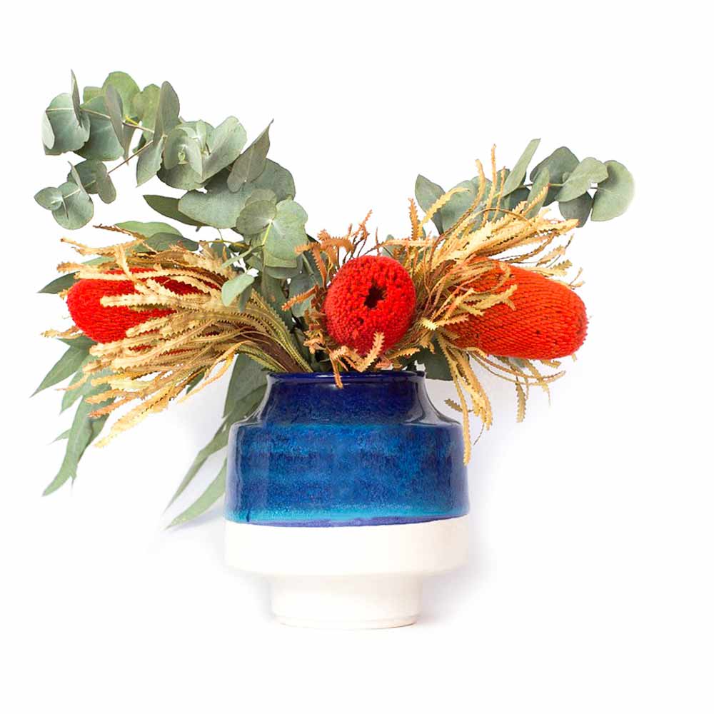 Ocean Bliss Retro Vase