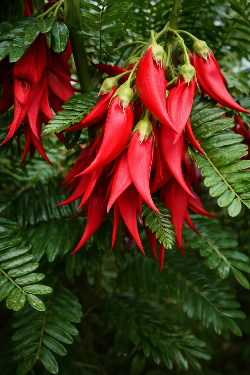 Kākābeak — Native Scarlet Beauty