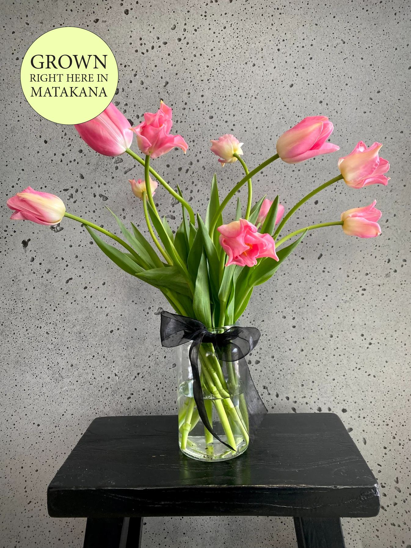 Vase of Tulips – fresh flower arrangement