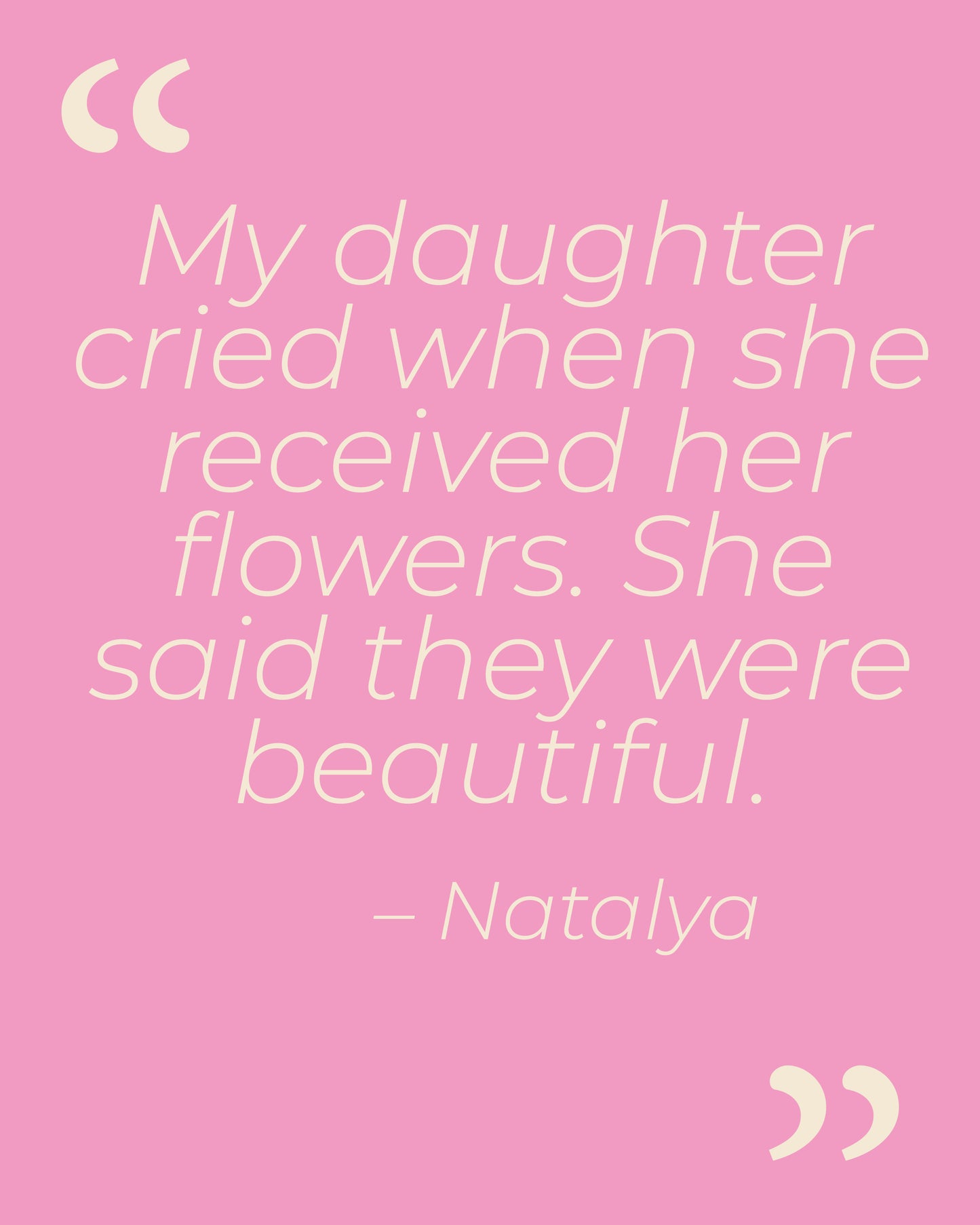 Testimonial Natalya
