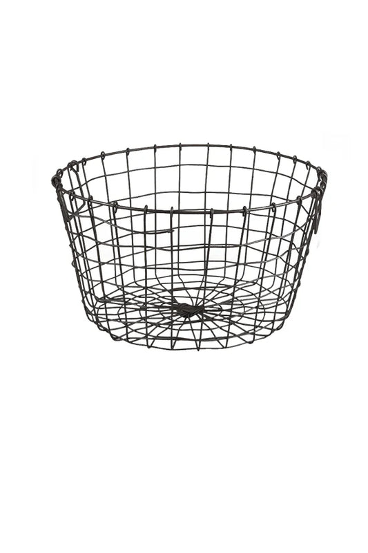 Round wire basket