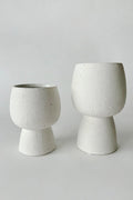 Iris Ceramic Pedestal Vase (small)