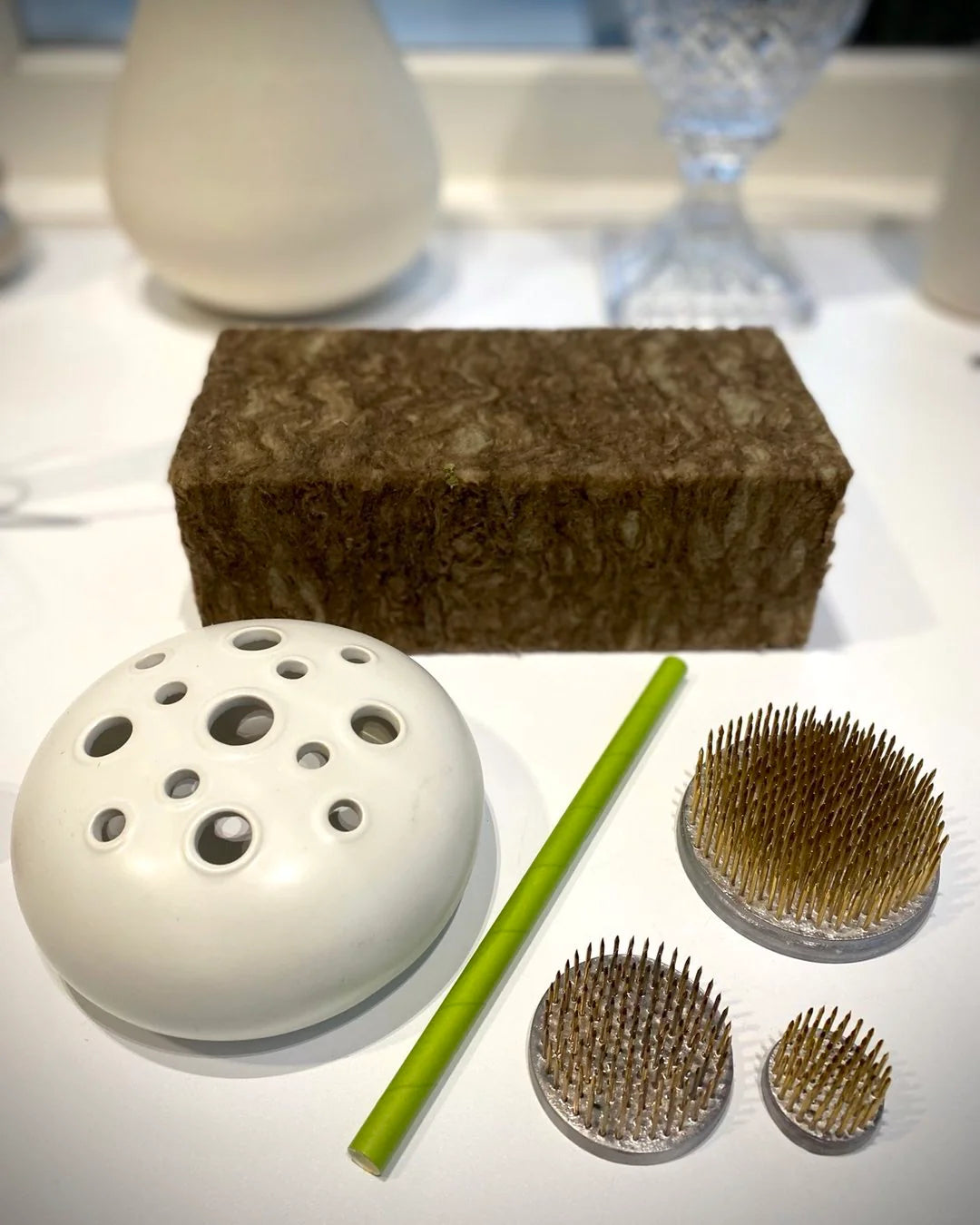 Sustainable flower mechanics