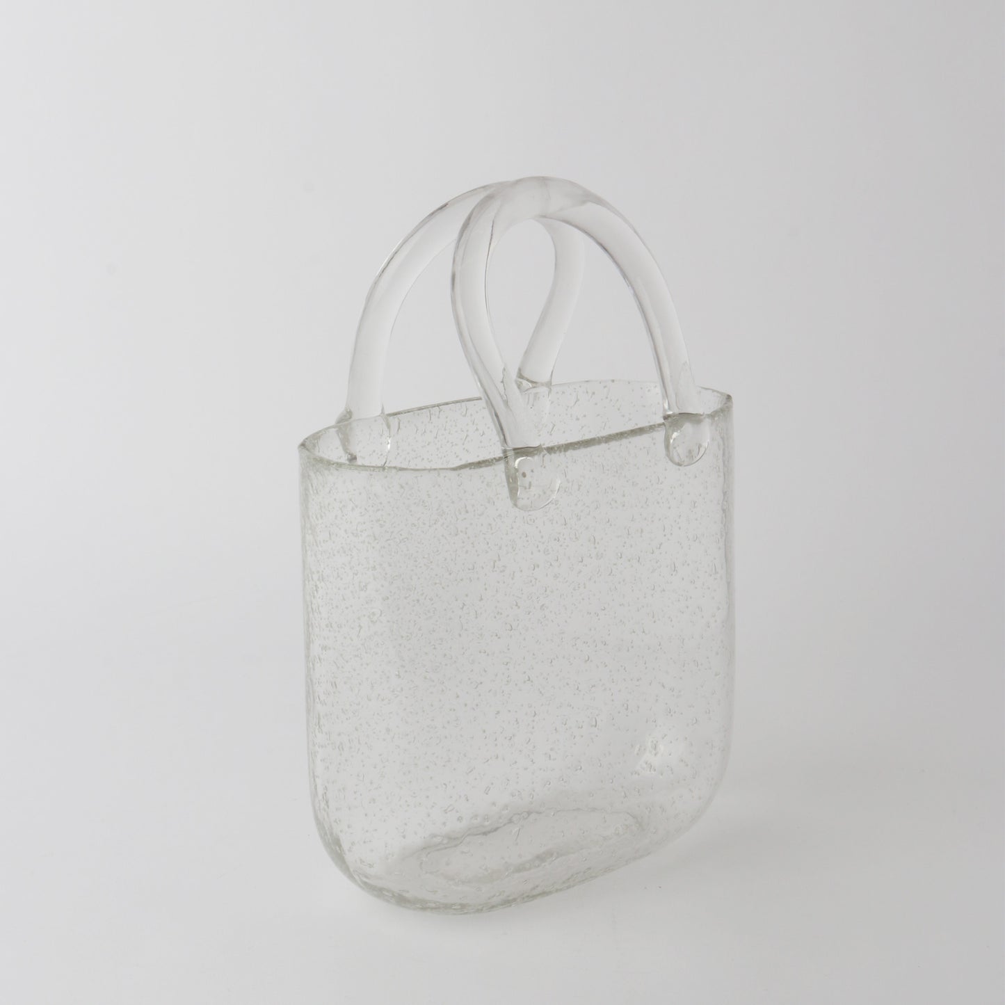 Glass Bag Vase