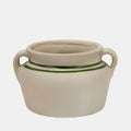 Stripe vase low