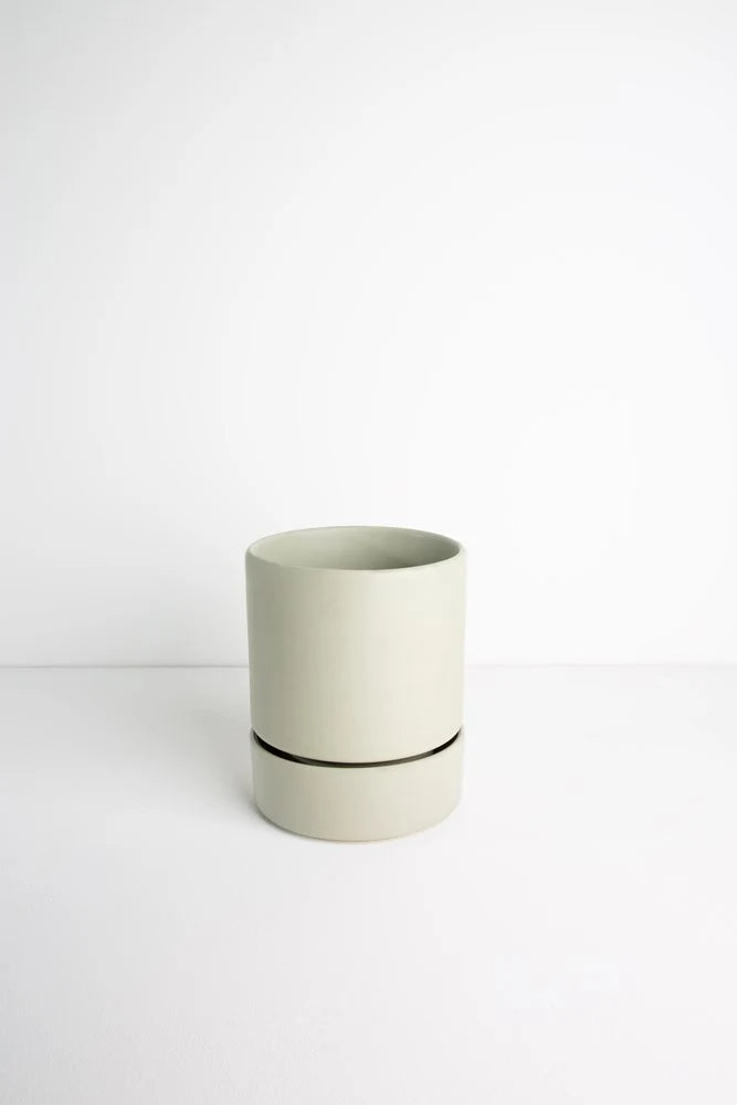 Billie Cover Pot (Sage) for potted plants