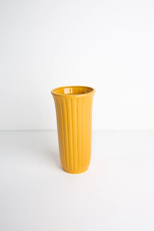 Eden Vase – Mustard