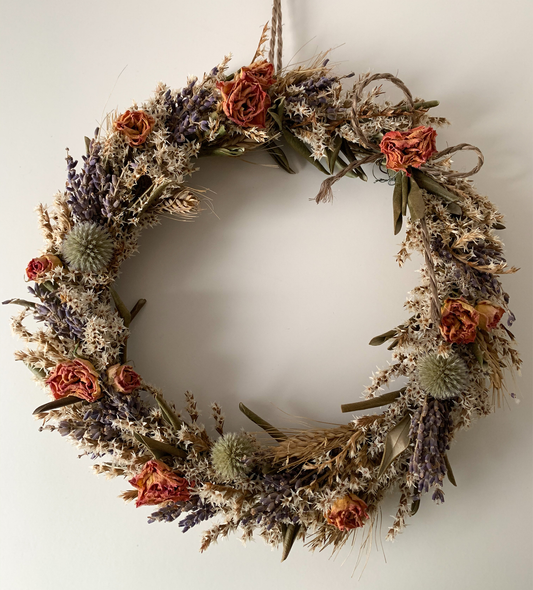 Dried Flower Winter Wreath Making Workshop (1 of 2) – Saturday 1-June 4pm-5:30pm