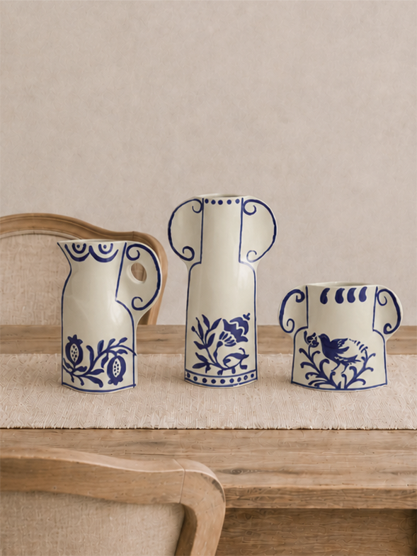 Modern Dutch Folk-Art Ceramics