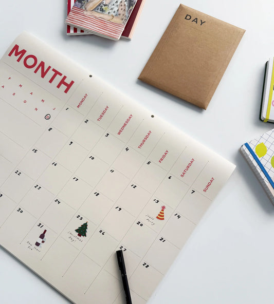 Lettuce A2 Month Planner