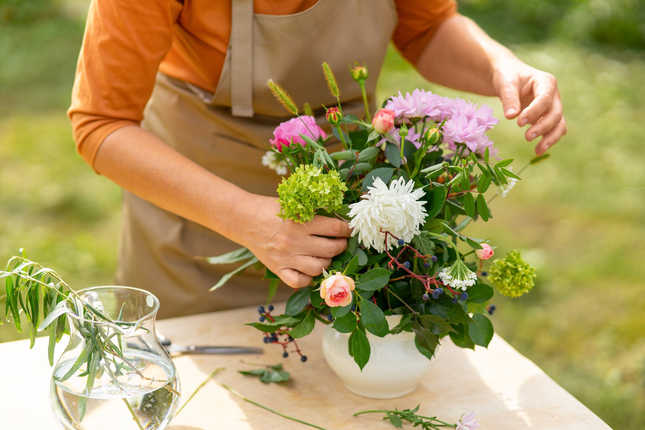 Workshop: Fresh Flower Vase Arrangement
