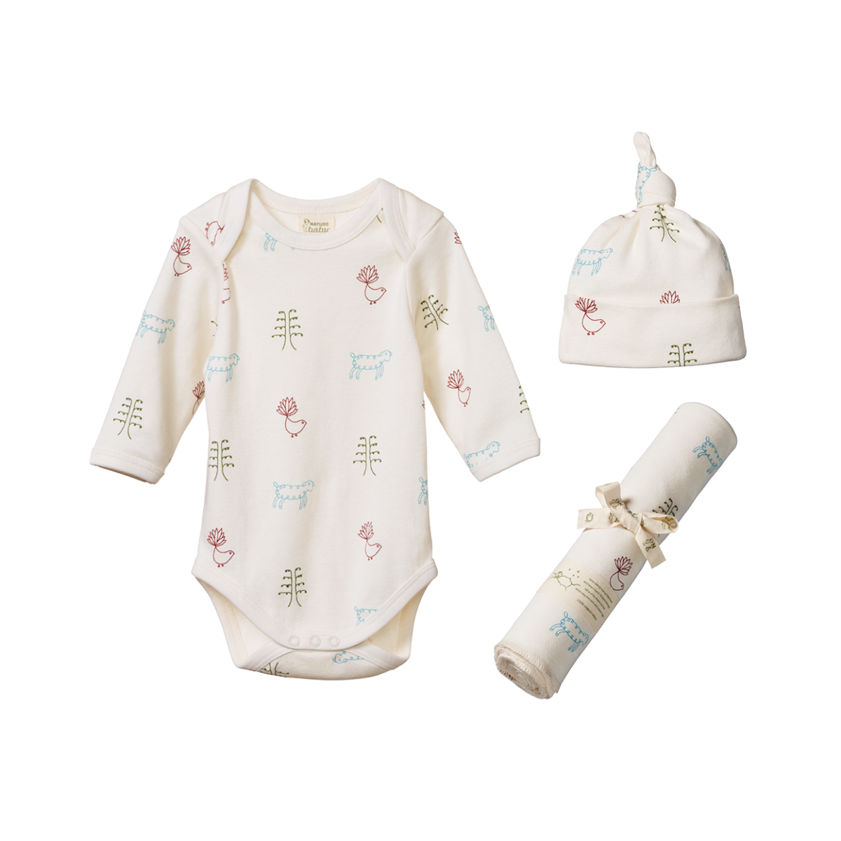 Newborn 100% Organic Cotton Gift Set